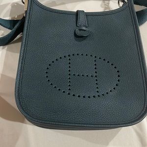 Hermes Evelyne TPM 16 Amazone Bag- Vert Rousseau
